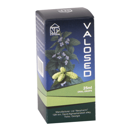 ვალოსედი წვეთები ორალური 25მლ ფლაკონი #1