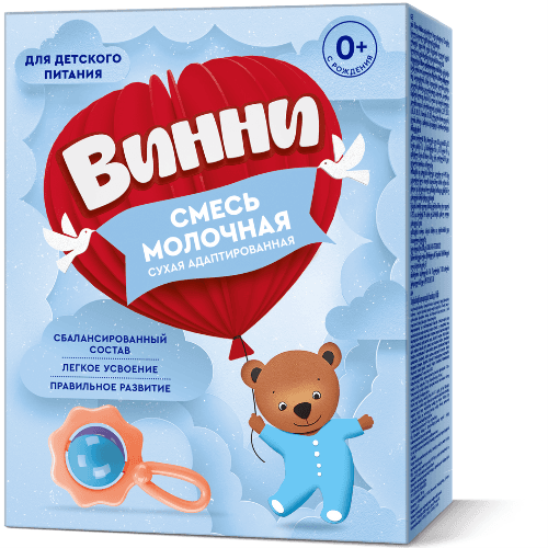 ვინი - რძე ადაპტირებული 300გრ /0-12თვ/