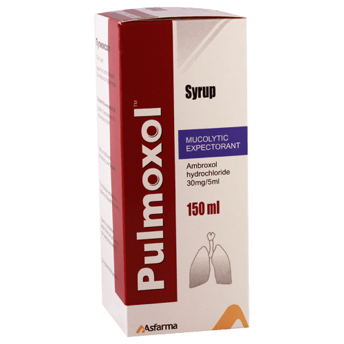 პულმოქსოლი სიროფი 30მგ/5მლ 150მლ ფლაკონი #1