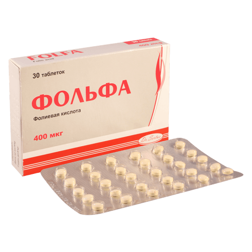 ფოლფა ტაბლეტი 0.4მგ #30
