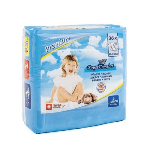 როიალ კომფორტი - ბავშვის საფენი ზ-5 /11-25კგ/ ჯუნიორი  #36