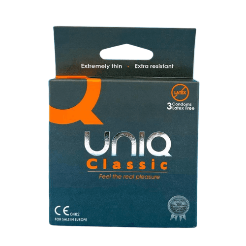 უნიქი - პრეზერვატივი UNIQ Classic ჰიპოალერგიული ულატექსო  #3