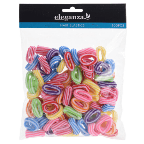 კპმ - თმის რეზინების ნაკრები ფერადი  #100