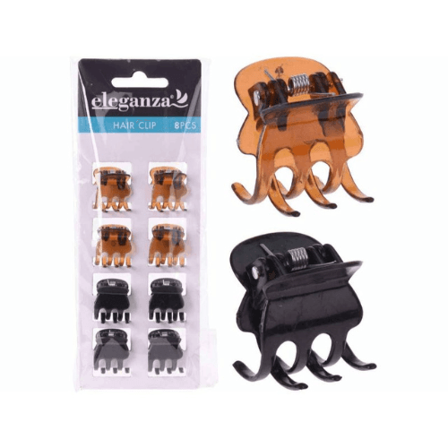 კპმ - თმის დამჭერი კბილანებით პატარა  #8