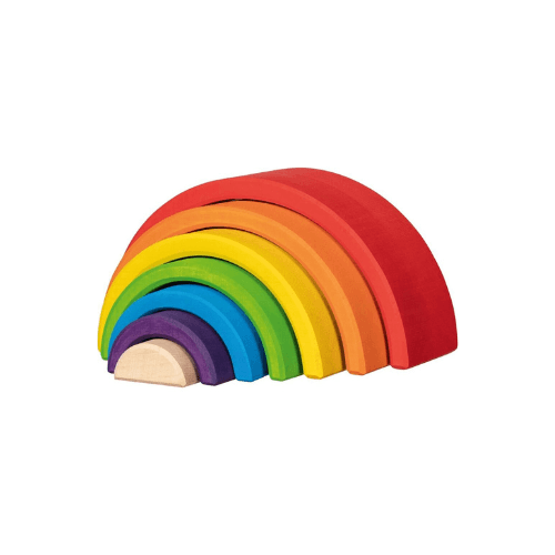 გოკი - სათამაშო ასაწყობი ფაზლი ცისარტყელა /2წლ+/