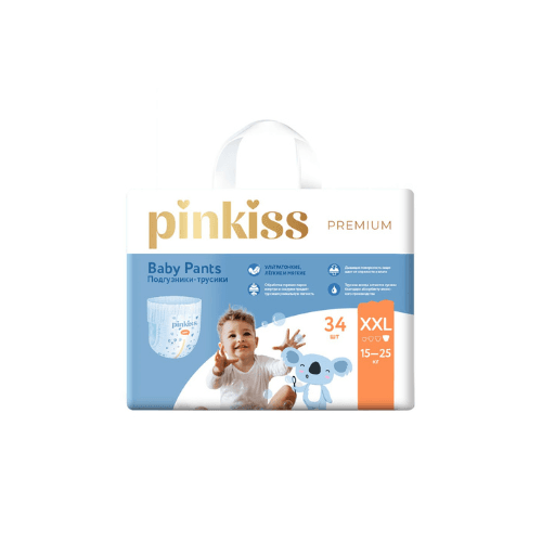პინკისი - ბავშვის ტრუსი პრემიუმი XXL ზ-6 /15-25კგ/  #34
