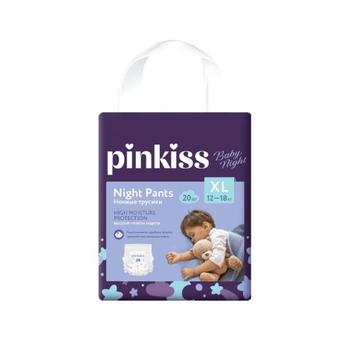 პინკისი - ბავშვის ტრუსი ღამის XL ზ-5 /12-18კგ/  #20