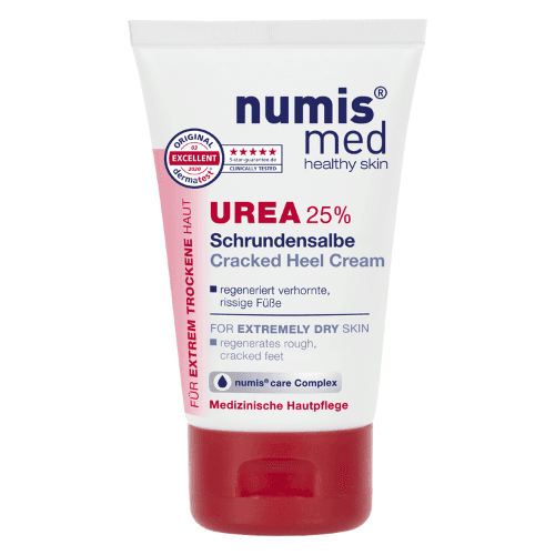 ნუმის მედ - ურეა ქუსლის კრემი უხეში და დახეთქილი კანისთვის 25% 50მლ