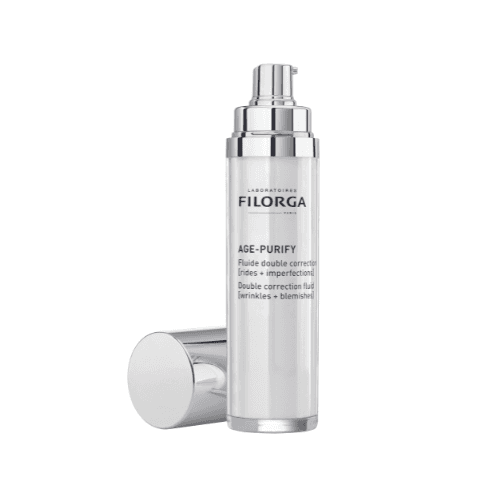ფილორგა - AGE PURIFY სახის ფლუიდი მაკორექტირებელი ორმაგი მოქმედების  /ნაოჭები.ნაკლოვანებები/ 50მლ