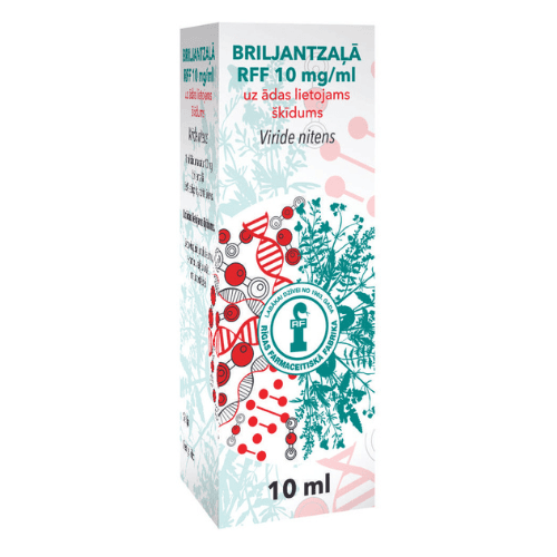 ბრილიანტის მწვანე ხსნარი გარეგანი 10მგ/1მლ 10მლ ფლაკონი #1
