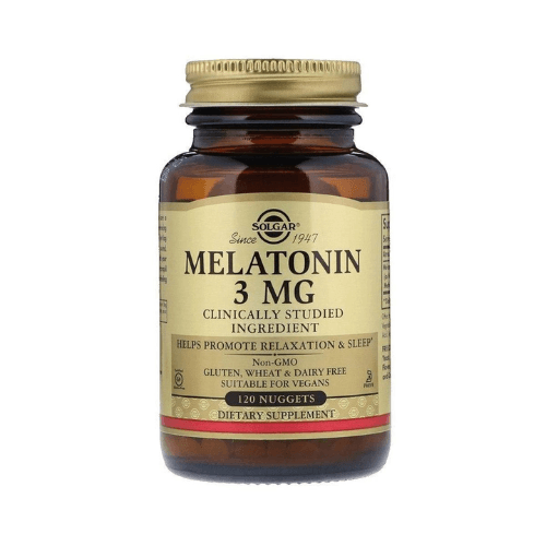 სოლგარი-მელატონინი ტაბლეტი  3მგ #120