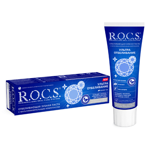 როქსი - კბ/პასტა ულტრა მათეთრებელი. 94გრ