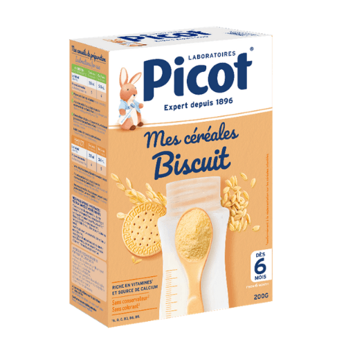 პიკო - ფაფა ურძეო ორცხობილით /6თვ+/ 200გრ