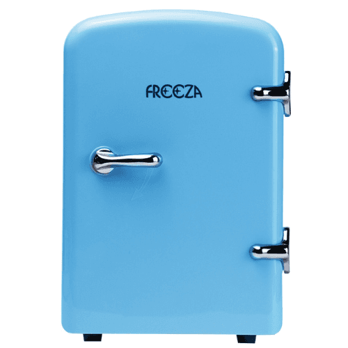 ფრიზა - მინი მაცივარი ლურჯი 4ლ