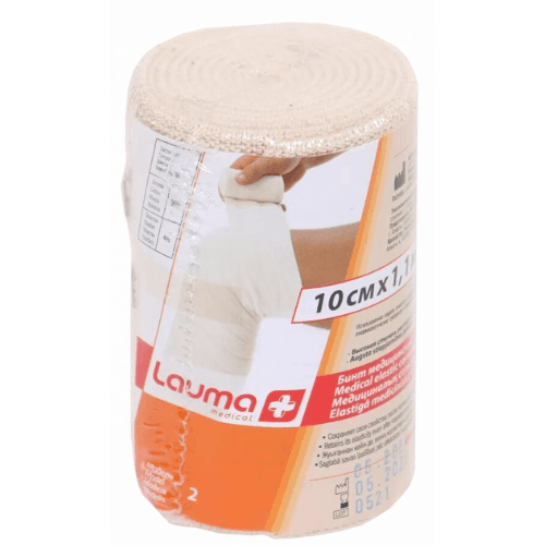 ლაუმა - ბინტი ელასტიური 10სმ X 1.1მ
