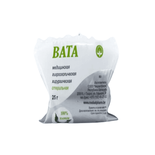 ბამბა სამედიცინო სტერილური 50გრ  #1