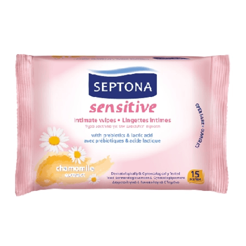 სეპტონა - სვ. ხელსახოცი ინტიმური ჰიგიენის. მგრძნობიარე კანის  #15