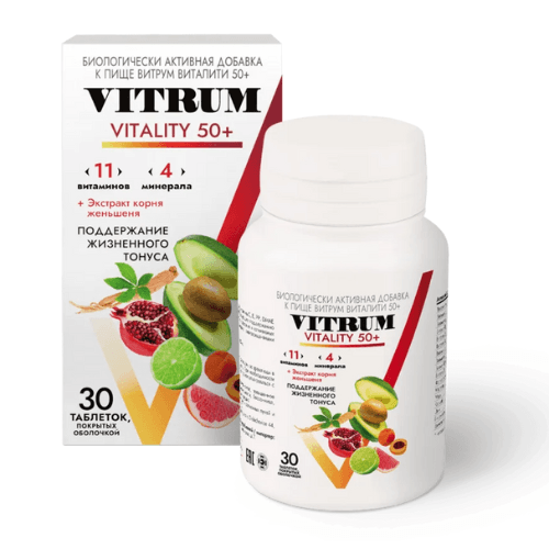 ვიტრუმი ვიტალიტი 50+ ტაბლეტი #30