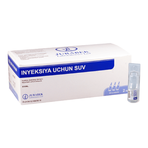 წყალი ხსნარი საინექციო 2მლ ამპულა #50