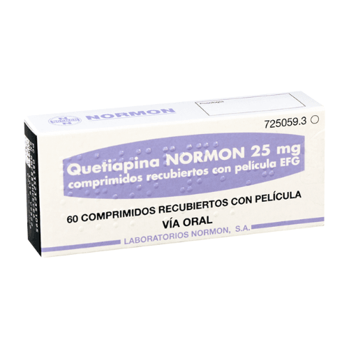 კვეტიაპინი ნორმონი ტაბლეტი  25მგ #60