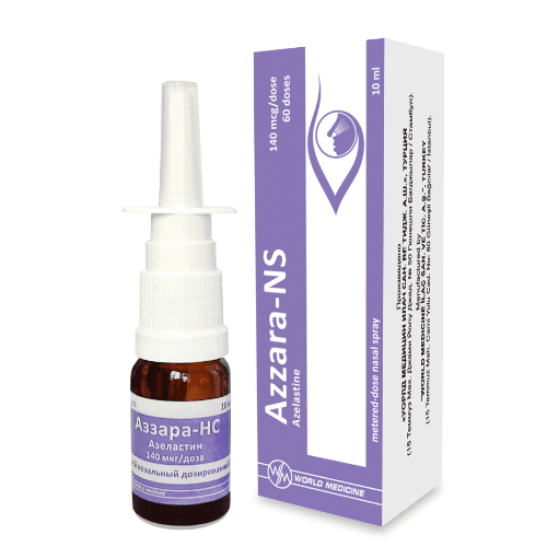 აზარა-NS სპრეი ცხვირის 140მკგ/1დოზა 60დოზა #1