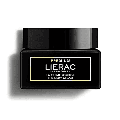 ლიერაკი - PREMIUM SILKY სახის კრემი ნაოჭსაწინააღმდეგო ნორ/კომბ ტიპის კანის 50მლ