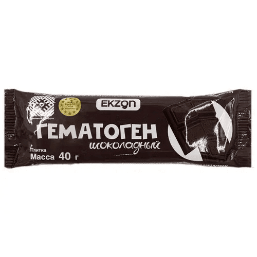 ჰემატოგენი კლასიკური შოკოლადით ფილა 40გრ  #1