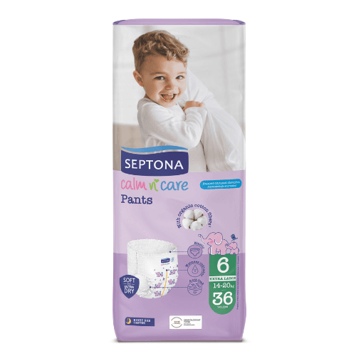 სეპტონა - ბავშვის ტრუსი ზ-6 /14-20კგ/ ექსტრა ლარჯი  #36