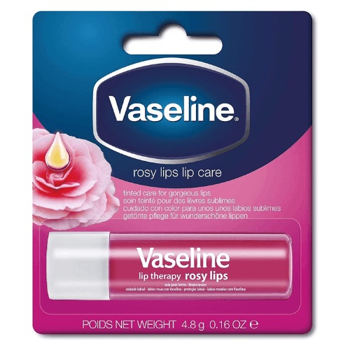 ვაზელინი - ტუჩის ბალმი ვარდი 4.8გრ