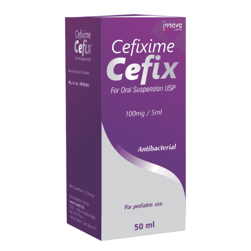 ცეფიქსი ფხვნილი ორალური სუსპენზიის მოსამზადებლად 100მგ/5მლ  50მლ #1