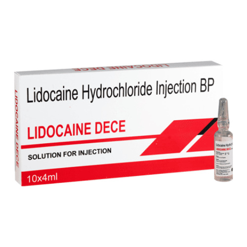 ლიდოკაინი დეცე ი/მ ი/ვ ხსნარი საინექციო 1% 4მლ #10