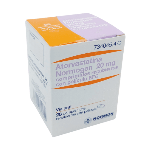 ატორვასტატინი ნორმოგენი ტაბლეტი 20მგ #28