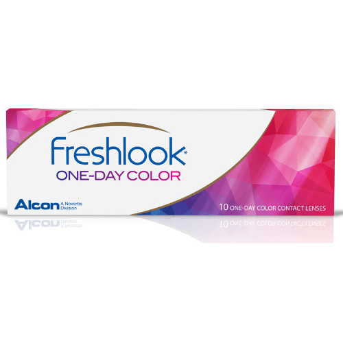 ფერადი ერთდღიანი ლინზა FRESHLOOK ONE DAY ლურჯი ბლისტერი #10