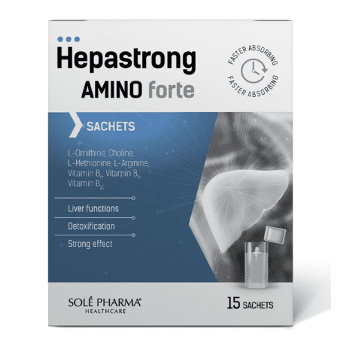 ჰეპასტრონგ ამინო ფორტე ფხვნილი ორალური პაკეტი #15