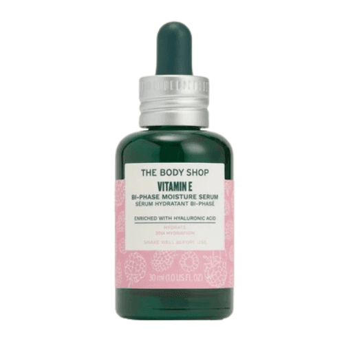 ბოდი შოპი - ვიტამინი E სახის ორფაზიანი დამატენიანებელი შრატი 30მლ