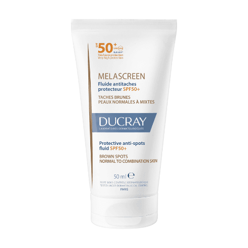 დუკრე - Melascreen სახის ფლუიდი ლაქების საწ. SPF 50+ კომბ. კანის 50მლ