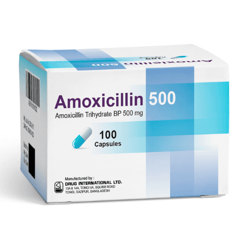 ამოქსიცილინი კაფსულა 500მგ #10