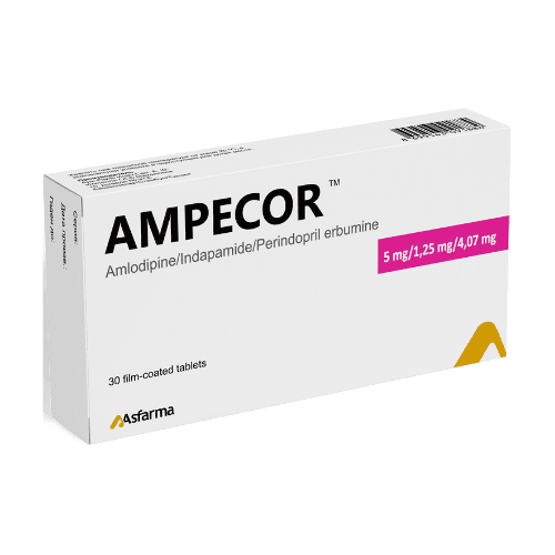 ამპეკორი ტაბლეტი 4.07მგ+5მგ+1.25მგ #30