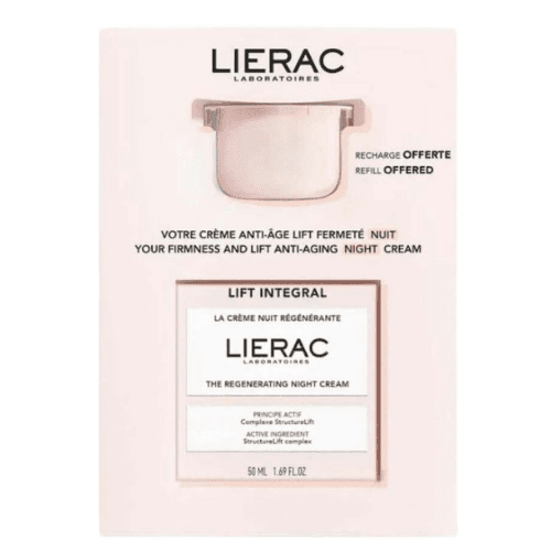 ლიერაკი - სასაჩუქრე ნაკრები LIFT INTEGRAL სახის კრემი ღამის 50მლ + რეფილი 50მლ