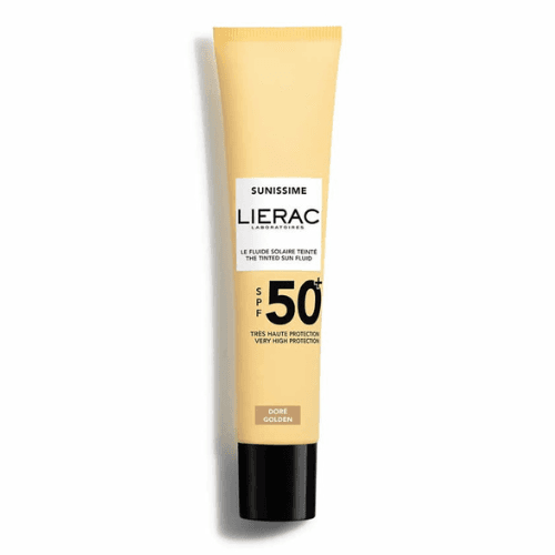 ლიერაკი - SUNISSIME სახის ფლუიდი მზისგან დამცავი შეფერილი SPF50+ 40მლ