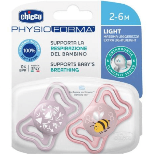 ჩიკო - მატყუარა სილიკონის მანათობელი ვარდისფერი. იასამნისფერი /2თვ+/ N2