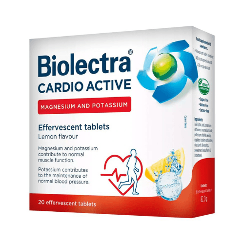 ბიოლექტრა კარდიო აქტივი ტაბლეტი შუშხუნა #20
