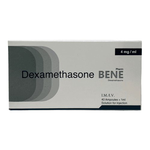 დექსამეტაზონი ბენე ფარმი ი/ვ ი/მ ხსნარი საინექციო 4მგ/1მლ ამპულა  #40