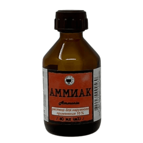 ნიშადური /ამიაკი/ ხსნარი გარეგანი 10%  40მლ #1