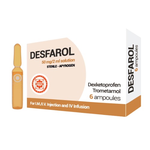 დესფაროლი ი/მ ი/ვ ხსნარი საინექციო. საინფუზიო 25მგ/1მლ 2მლ ამპულა #6