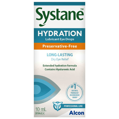 სისტეინ ჰიდრა კონსენვანტების გარეშე წვეთები თვალის 10მლ ფლაკონი #1