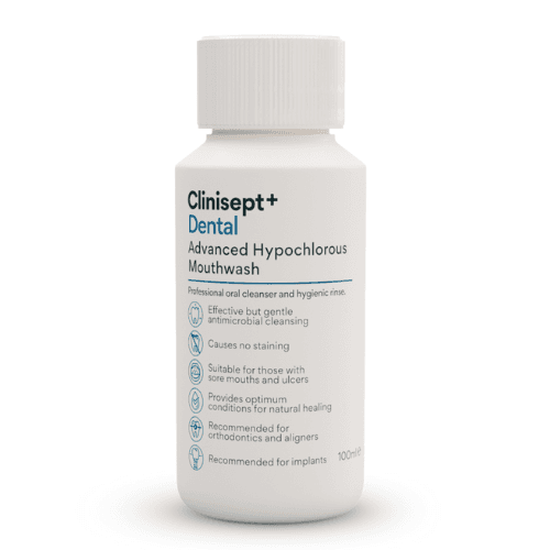 კლინისეპტი დენტალი ხსნარი 100მლ ფლაკონი #1