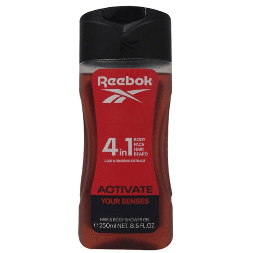 რიბოკი - მამაკაცის შხაპის გელი 4X1-ში Activate 250მლ