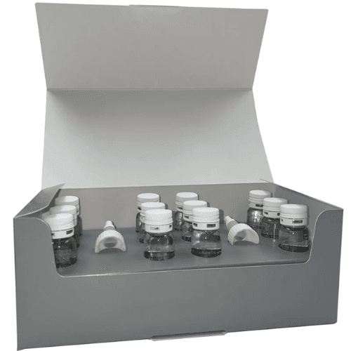 ჯემ - თმის ცვენის საწინააღმდეგო ამპულა თეთრი პიტნა 12X10მლ