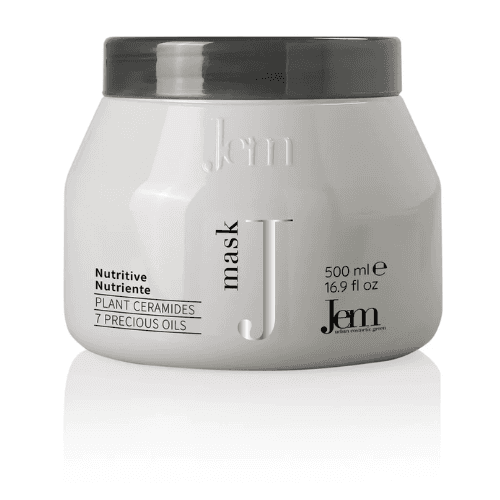 ჯემ - ნიღაბი მცენარეული კერამიდები მკვებავი მშრალი ტიპის თმის 500მლ